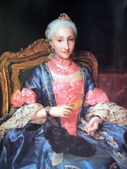 Anton Raphael Mengs Portrait of Infanta Maria Josefa China oil painting art